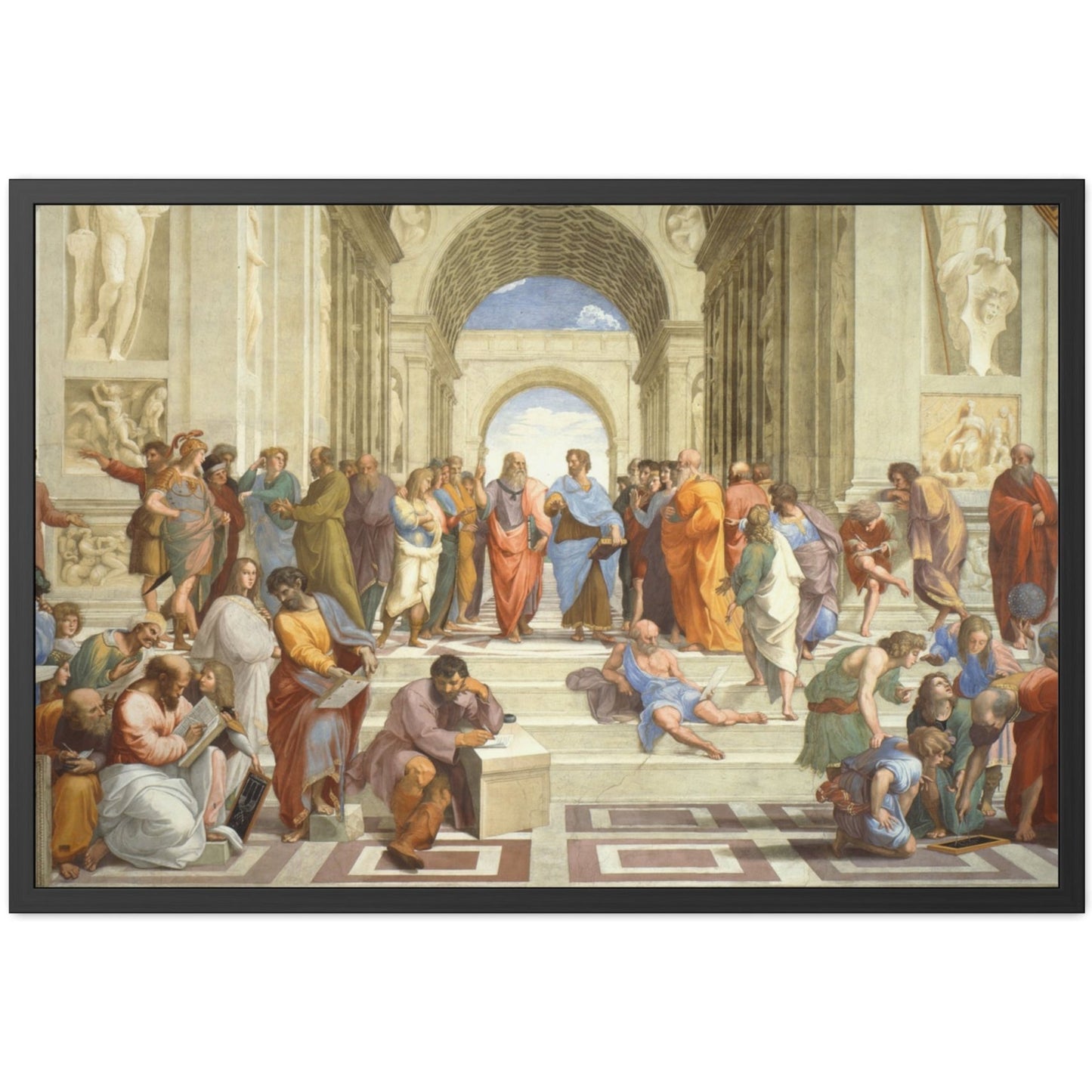 The School of Athens - Framed Print