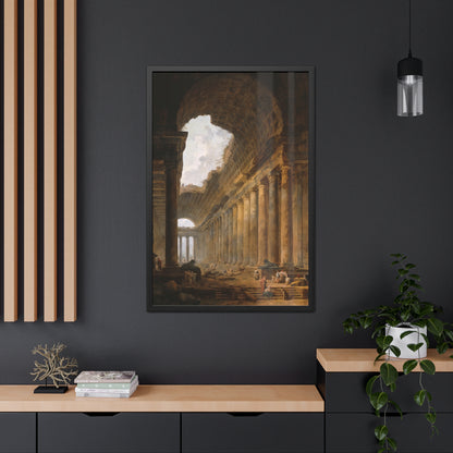 The Old Temple - Framed Print