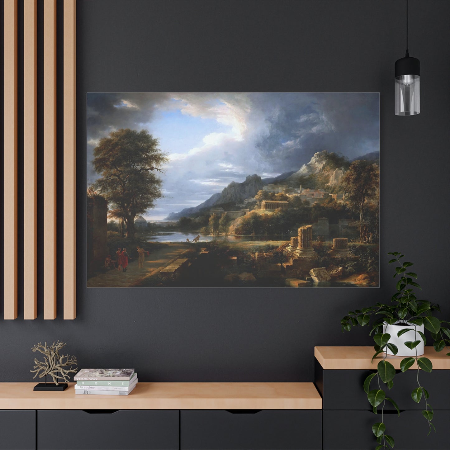 The Ancient City of Agregento - Canvas Wrap