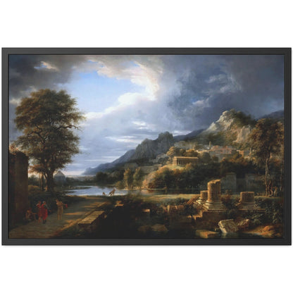 The Ancient City of Agregento - Framed Print