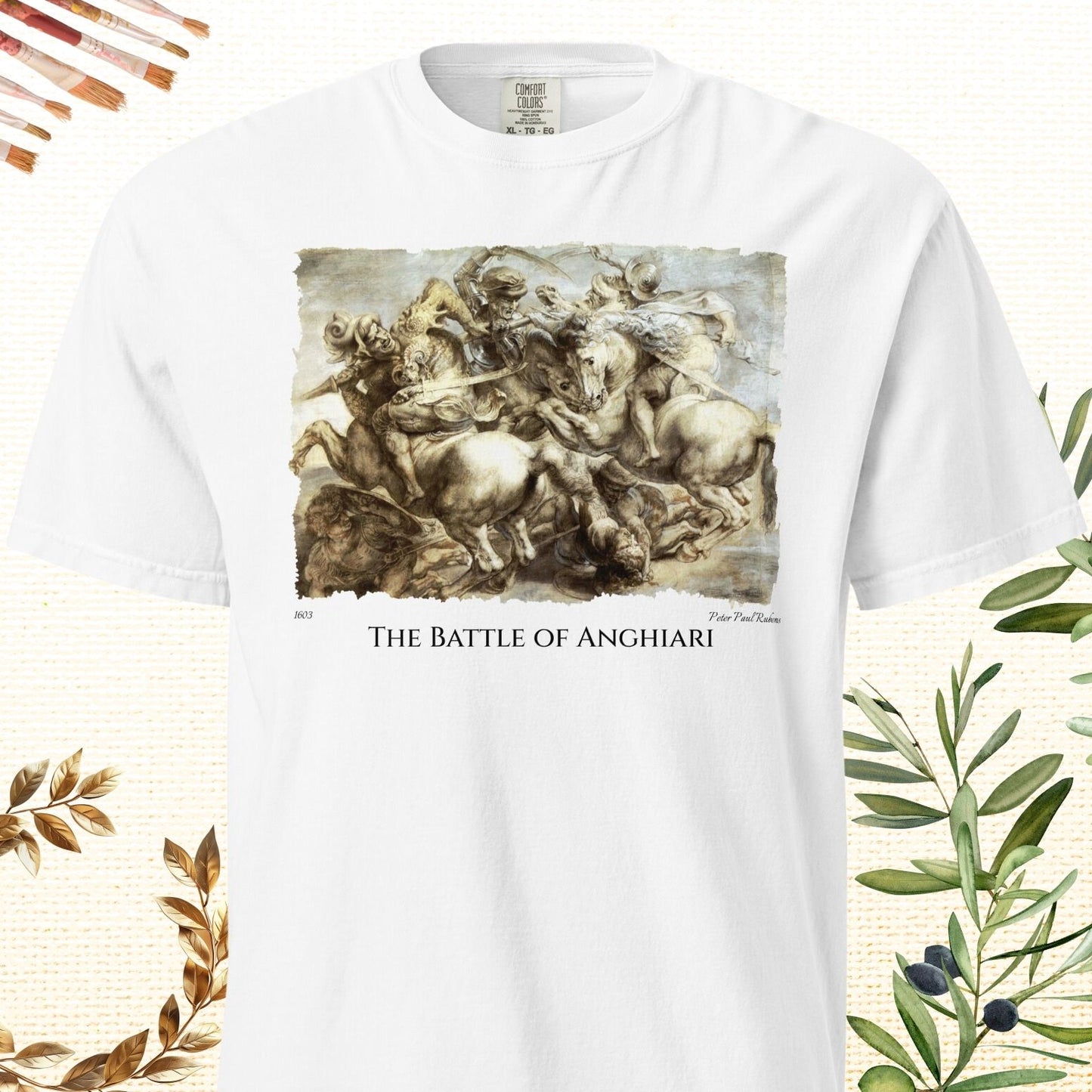 The Battle of Anghiari - Fine Art T-Shirt