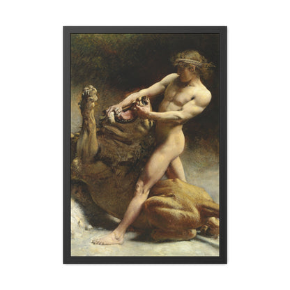 Samson's Youth - Framed Print