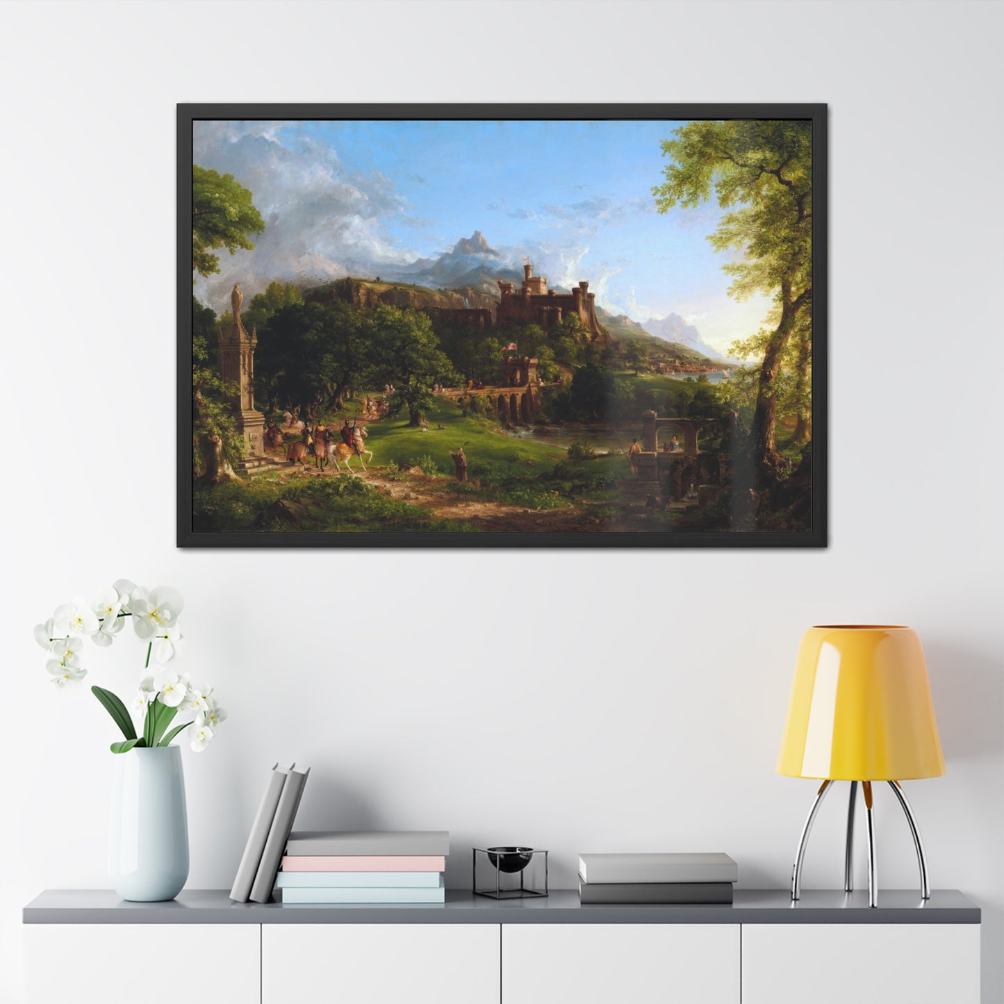 The Departure - Framed Print