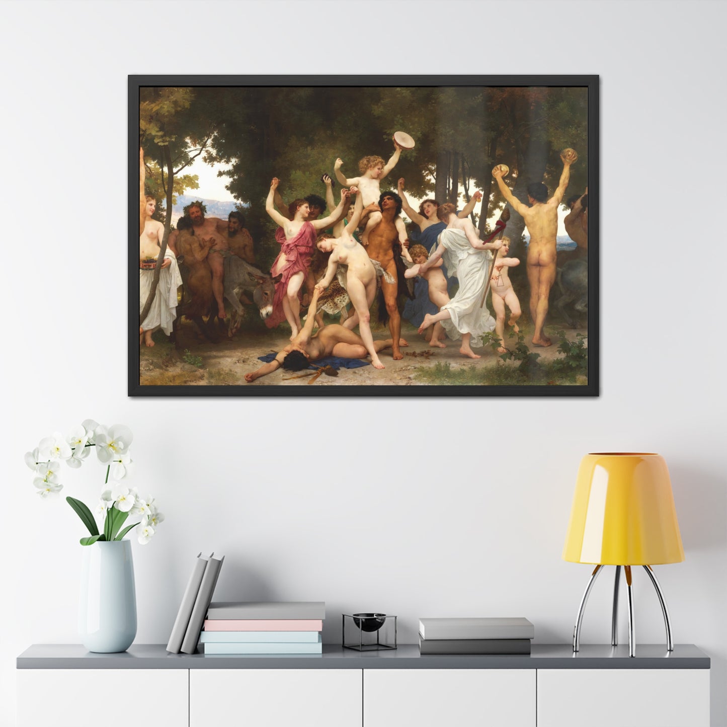 The Youth of Bacchus - Framed Print