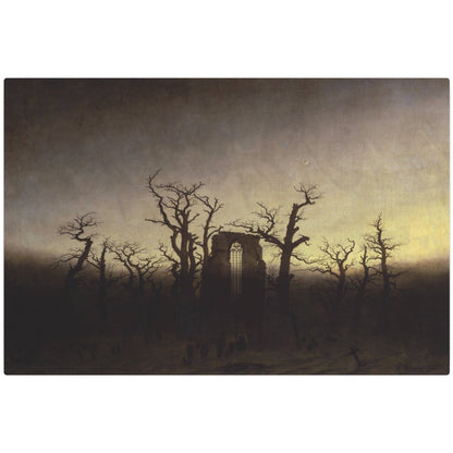 The Abbey in the Oakwood - Metal Print