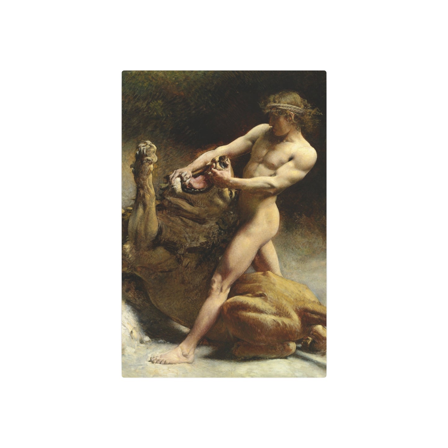 Samson's Youth - Metal Print