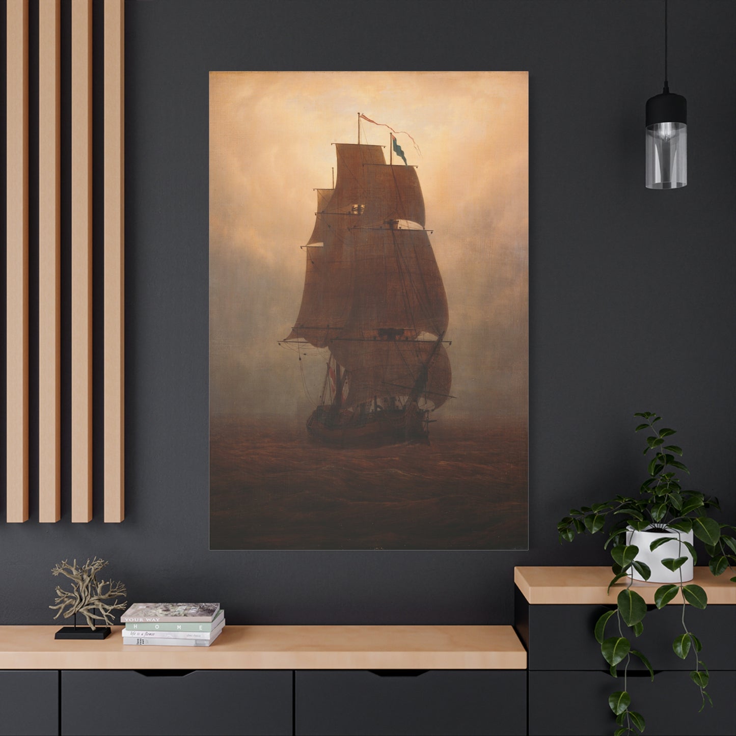 Sailing ship - Canvas Wrap