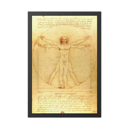 Vitruvian Man - Framed Print