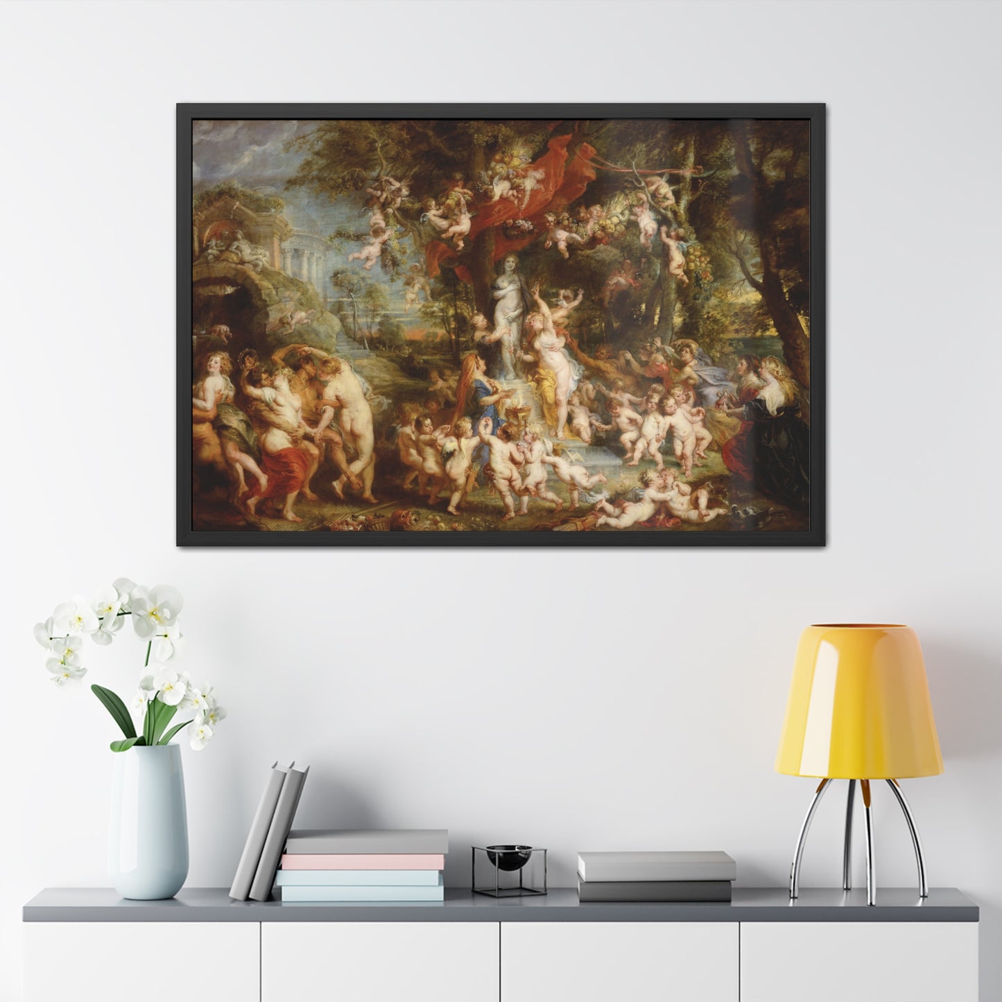 The Feast of Venus - Framed Print