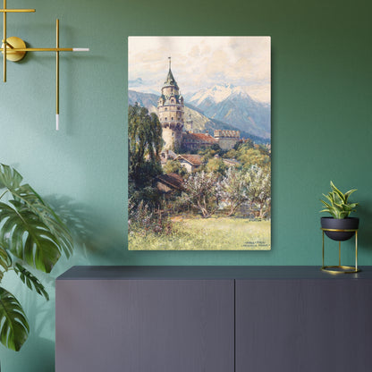 Hill Station Landscape - Metal Print