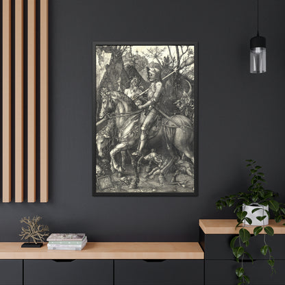 Knight, Death, and the Devil - Framed Print