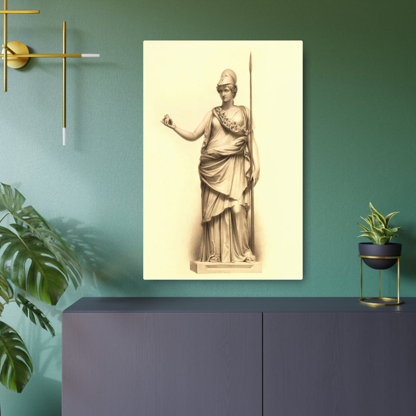 Athena - Metal Print