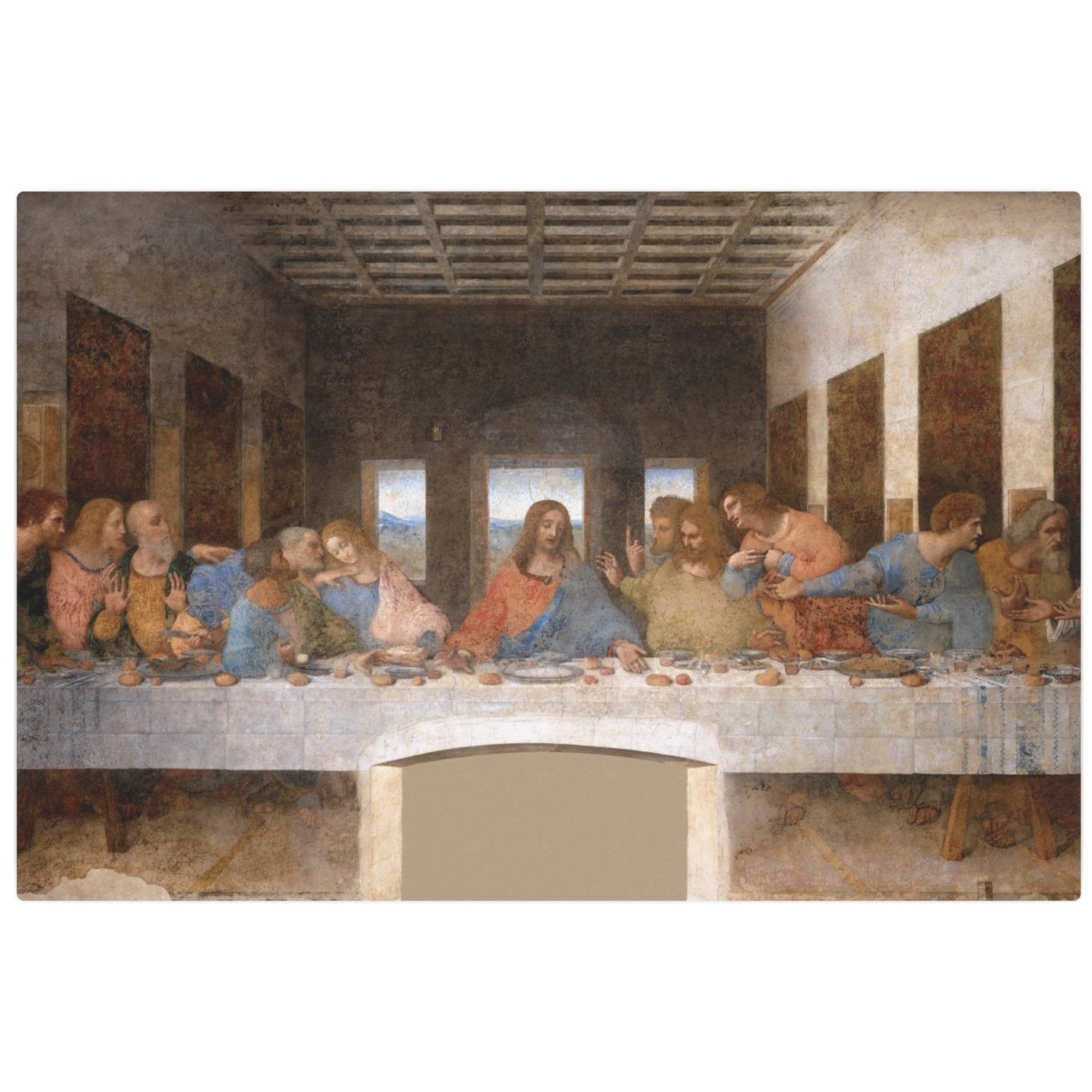 The Last Supper - Metal Print