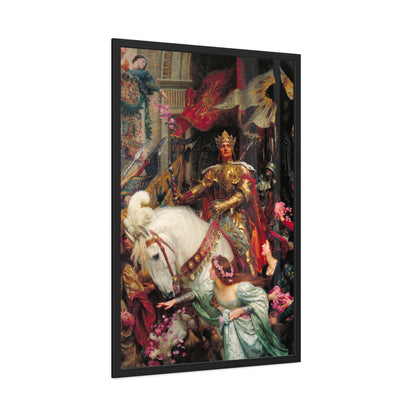 The Two Crowns - Framed Print