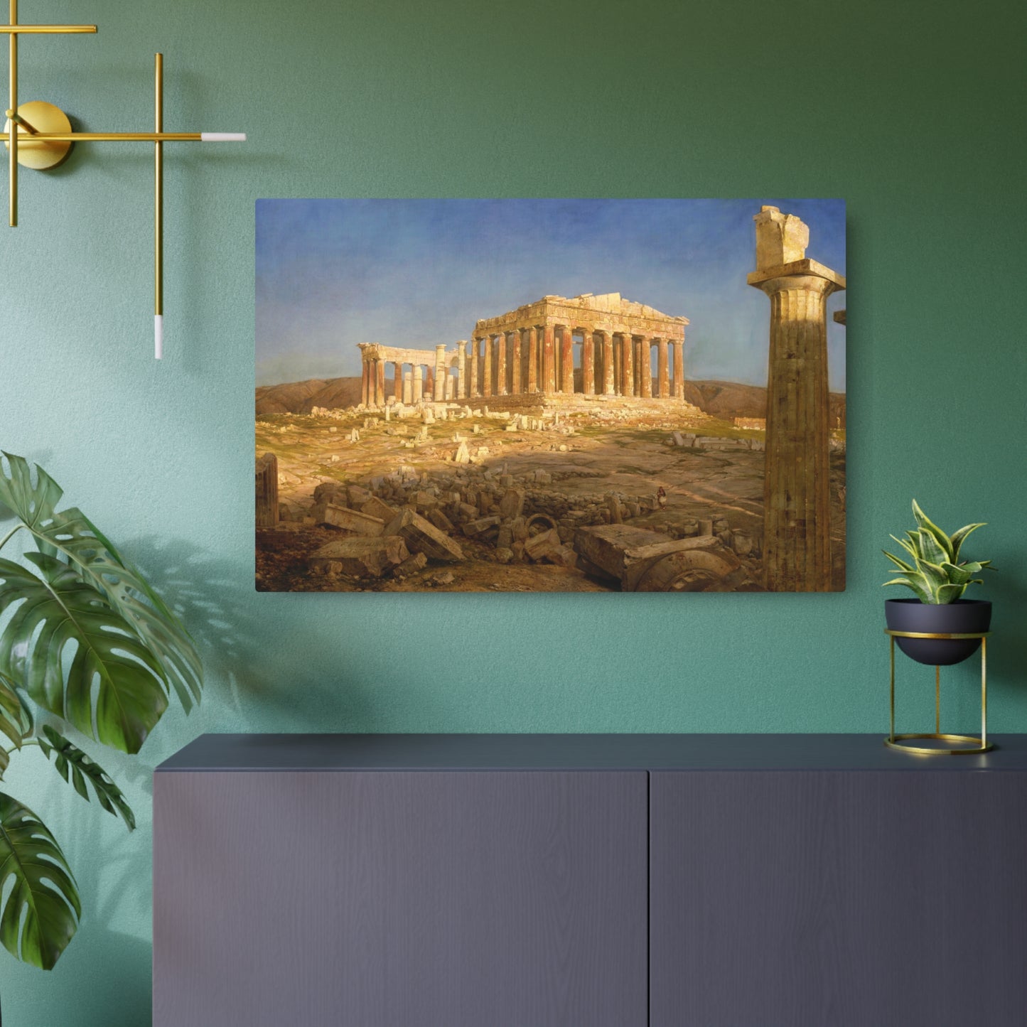 The Parthenon - Metal Print