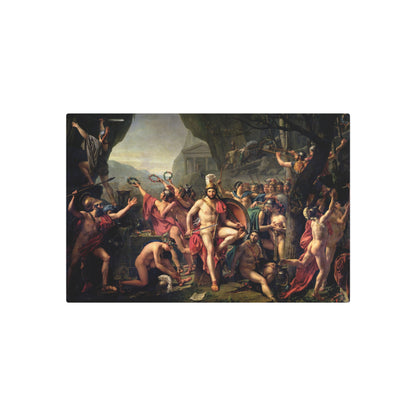 Leonidas at Thermopylae - Metal Print