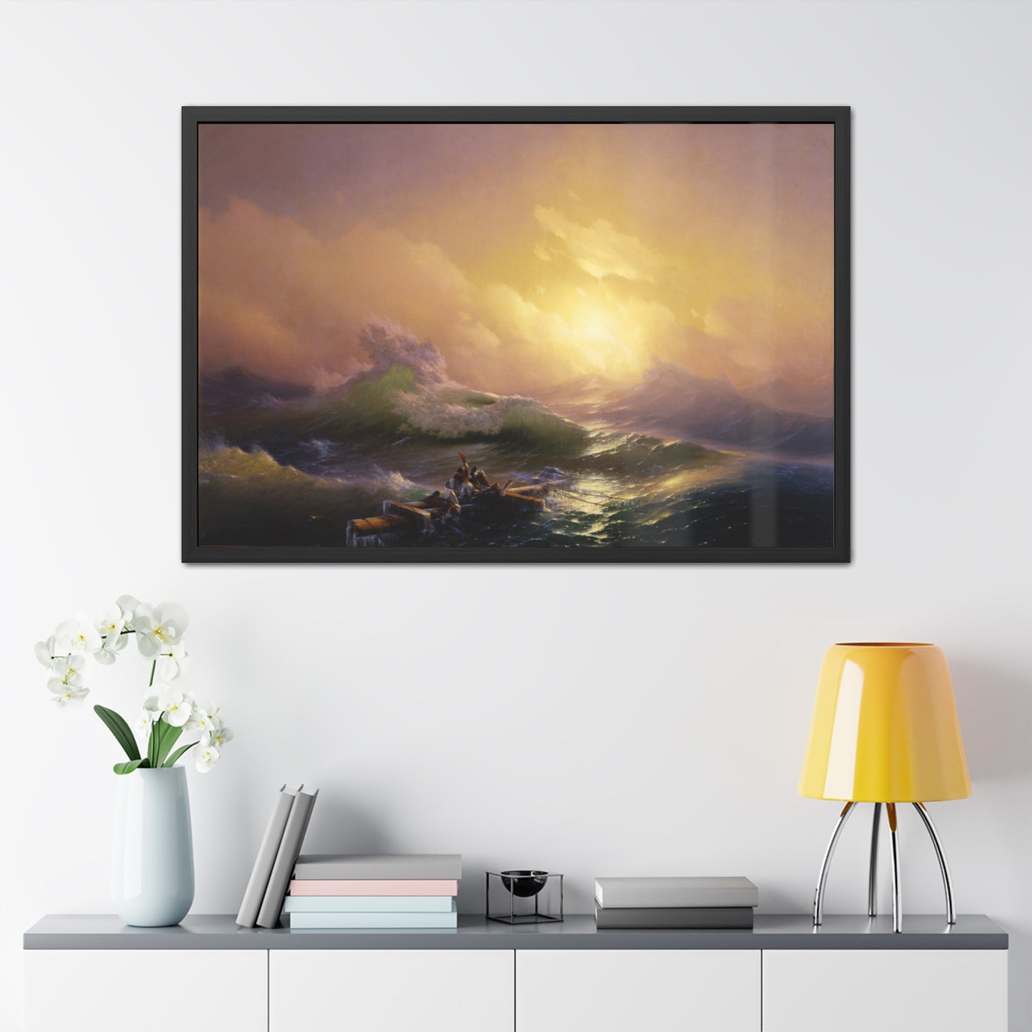 The Ninth Wave - Framed Print