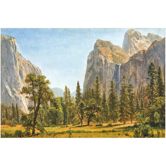 Bridal Veil Falls, Yosemite Valley, California - Canvas Wrap