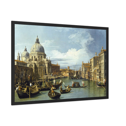 The Entrance to the Grand Canal, Venice - Framed Print