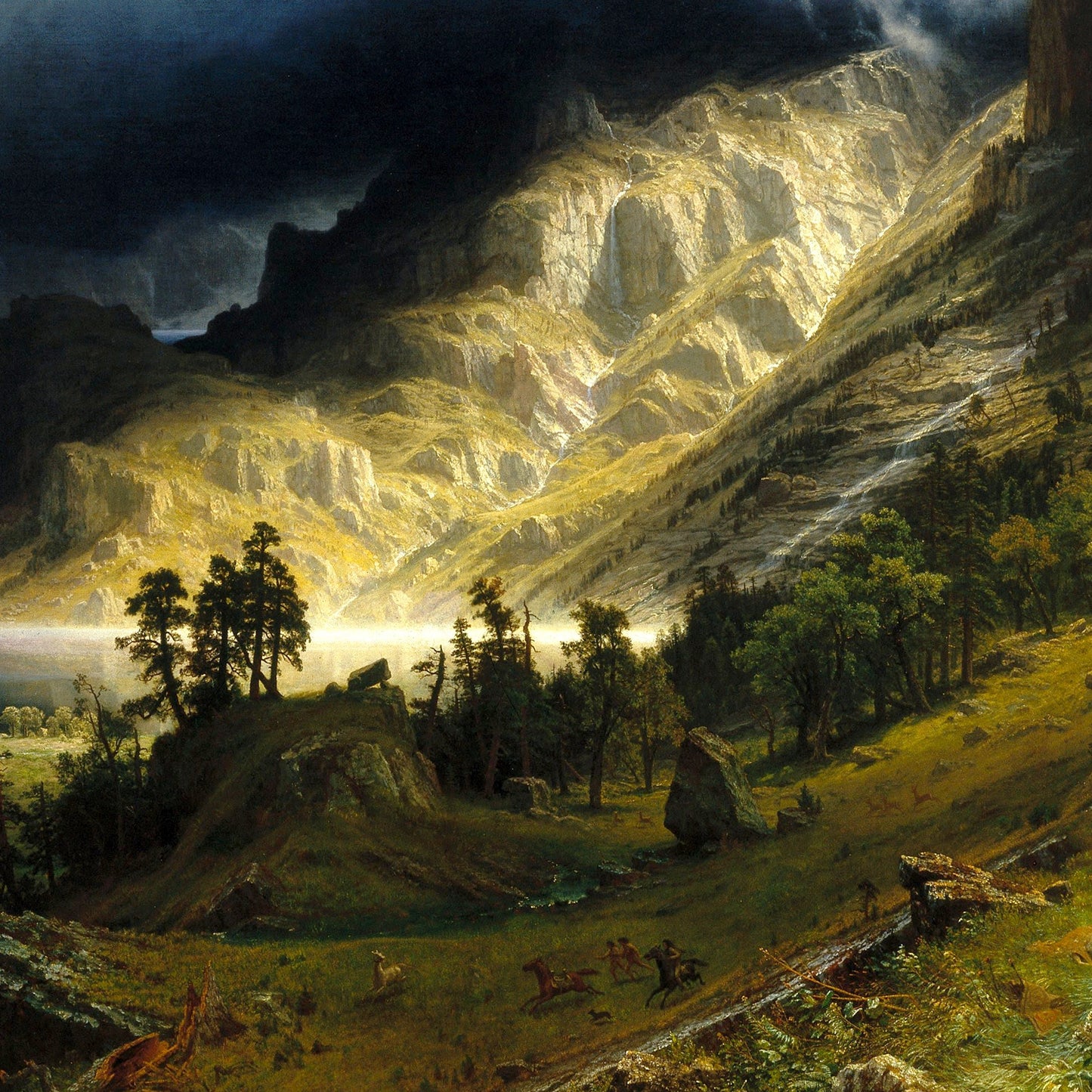 A Storm in the Rocky Mountains, Mt. Rosalie