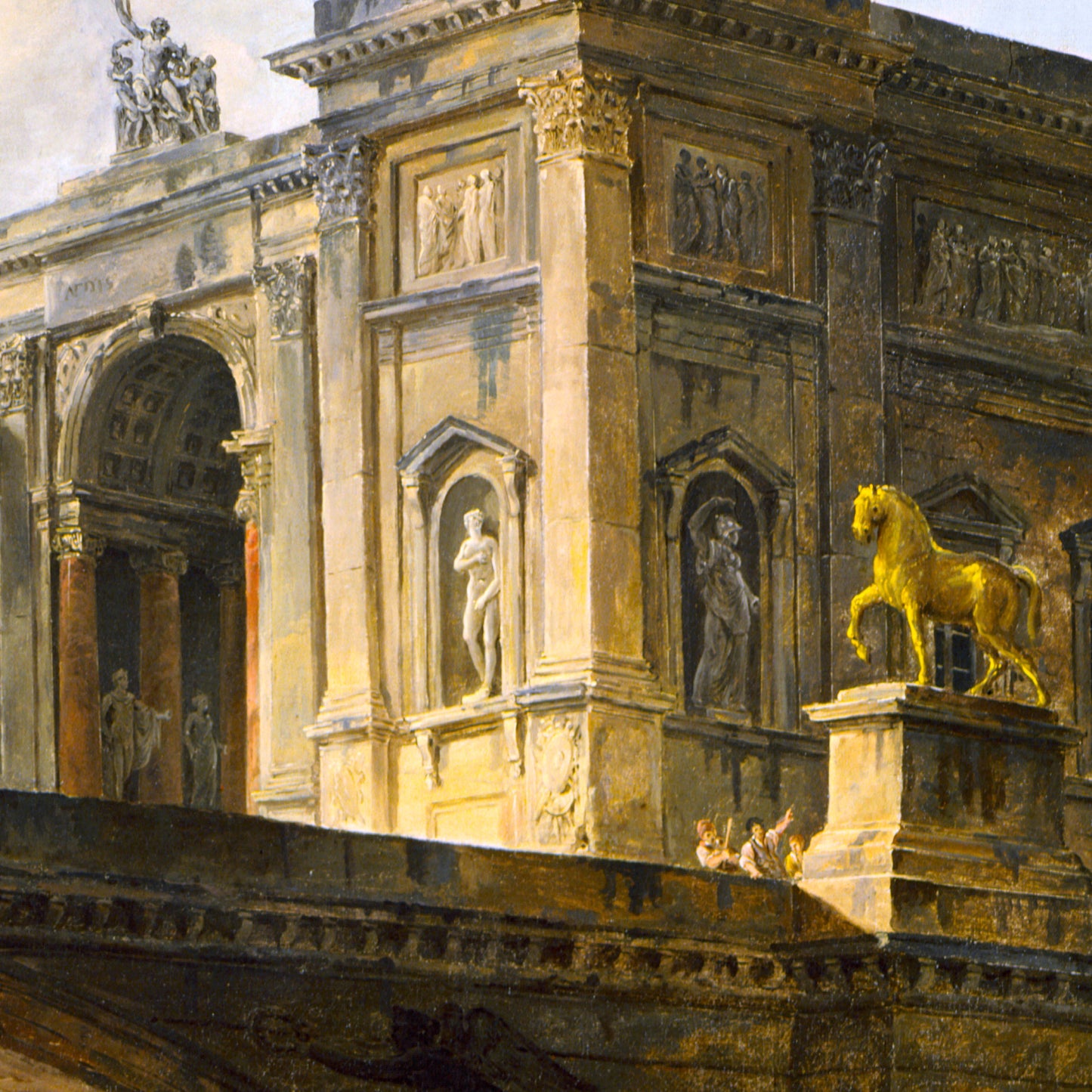 Architectural Fantasy - Canvas Wrap