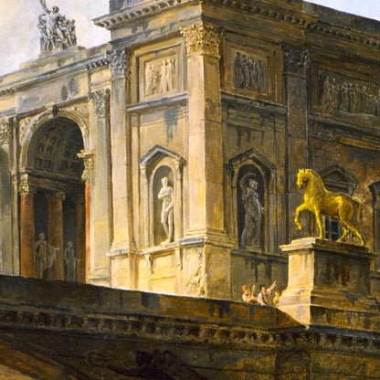 Architectural Fantasy - Canvas Wrap