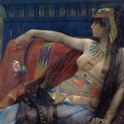 Cleopatra Testing Poisons on Condemned Prisoners - Canvas Wrap