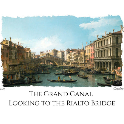 The Grand Canal - Fine Art T-Shirt