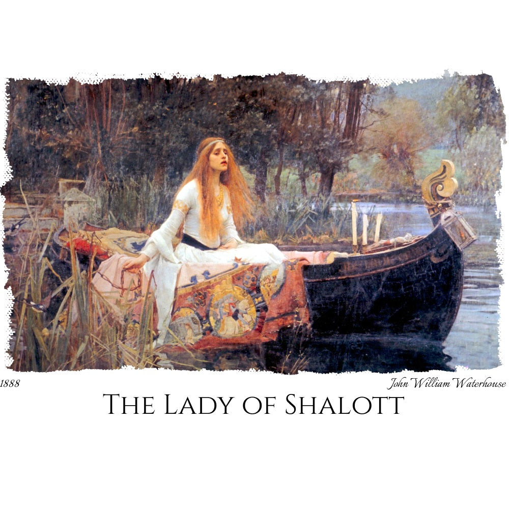 The Lady of Shalott - Fine Art T-Shirt