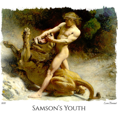 Samson's Youth - Fine Art T-Shirt