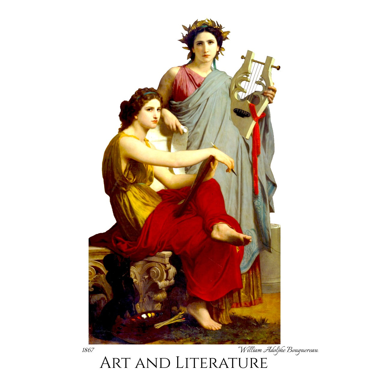 Art and Literature - Fine Art T-Shirt