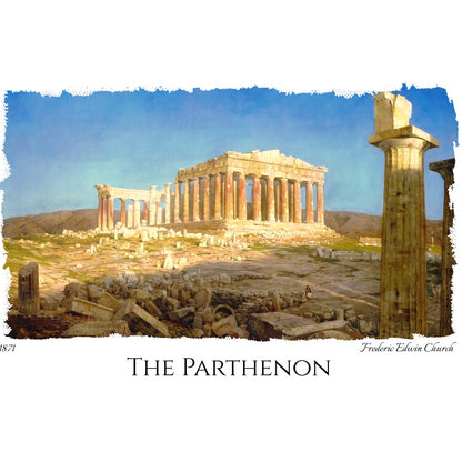 The Parthenon - Fine Art T-Shirt