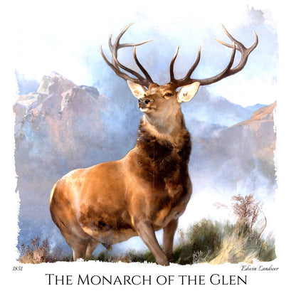 The Monarch of the Glen - Fine Art T-Shirt