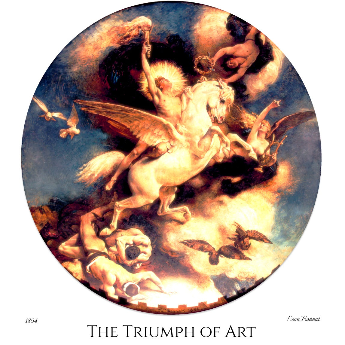 Triumph of Art - Fine Art T-shirt