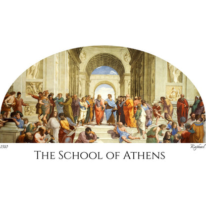 The School of Athens - Fine Art T-Shirt