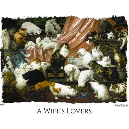 A Wife's Lovers - Fine Art T-Shirt