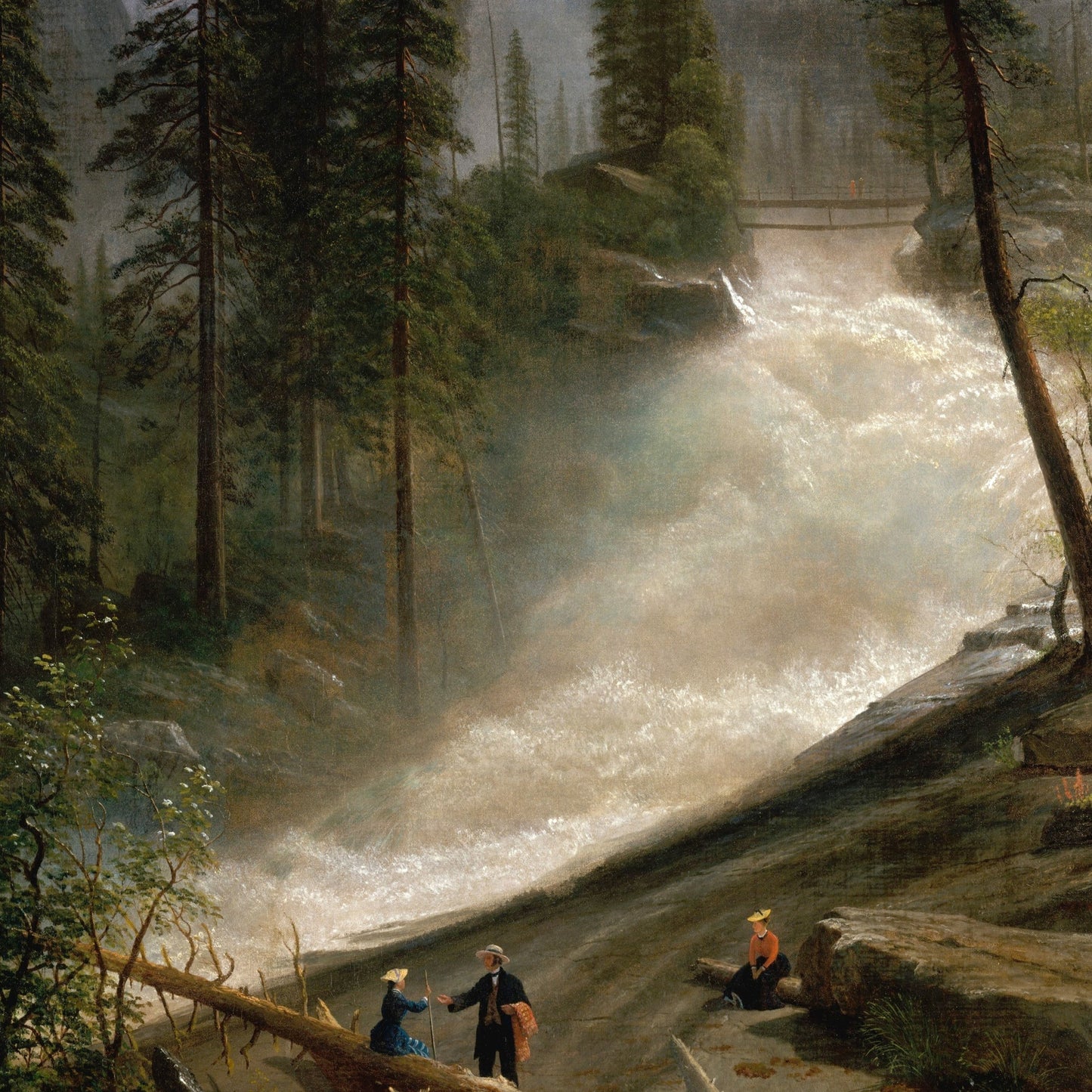 Nevada Falls, Yosemite - Canvas Wrap