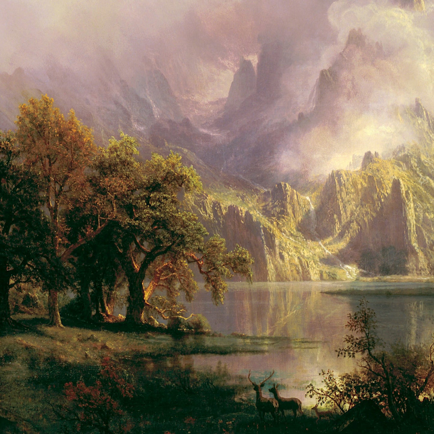 Rocky Mountain Landscape - Canvas Wrap