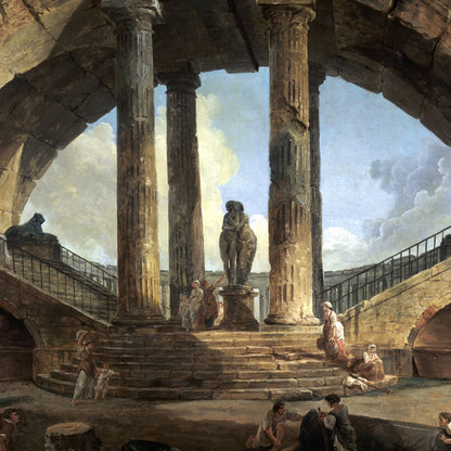 Roman Capriccio - Canvas Wrap