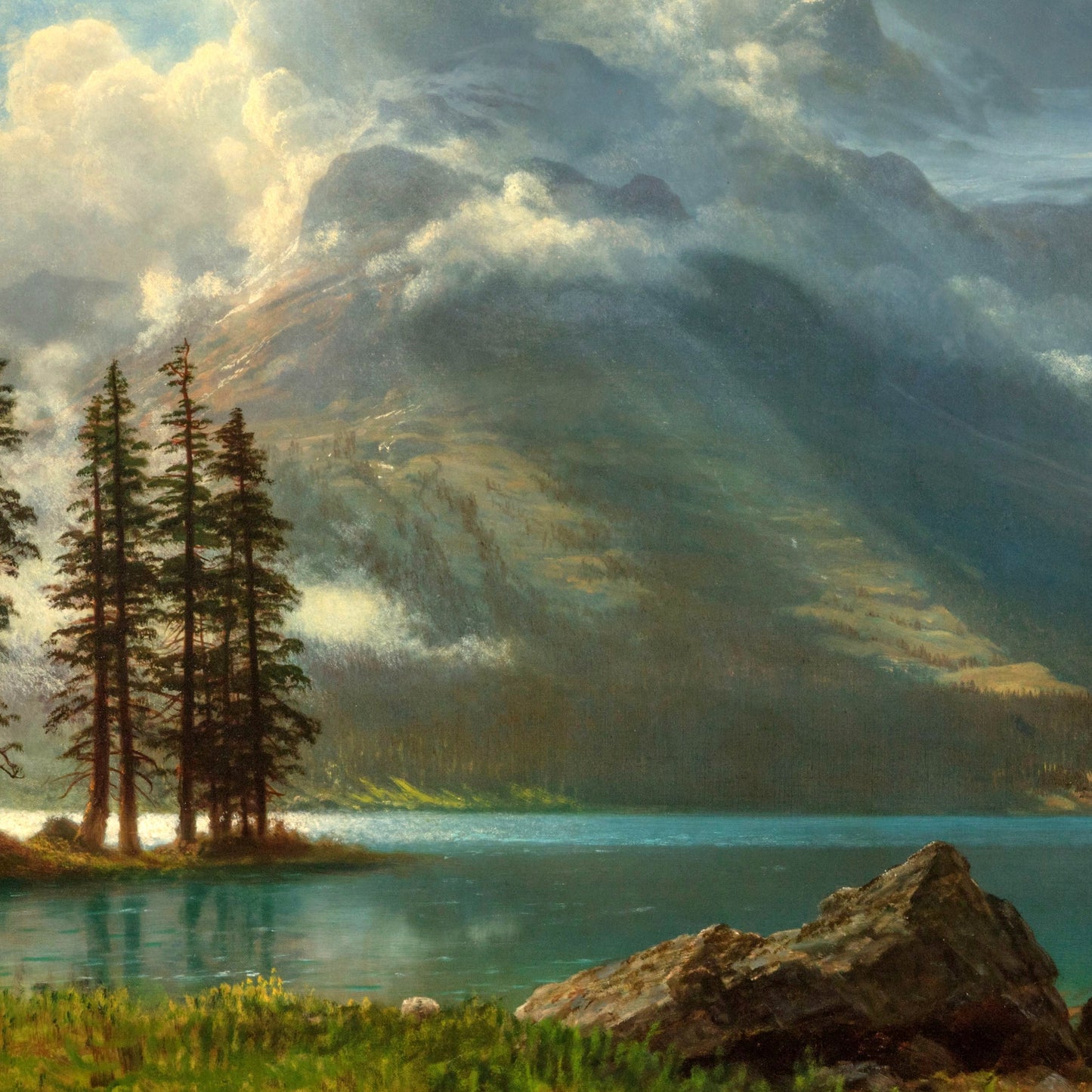 Scenery in the Grand Tetons - Canvas Wrap