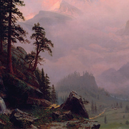 Sunrise on the Matterhorn - Canvas Wrap