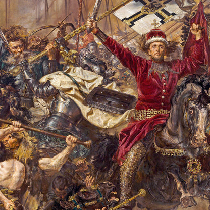 The Battle of Grunwald - Canvas Wrap