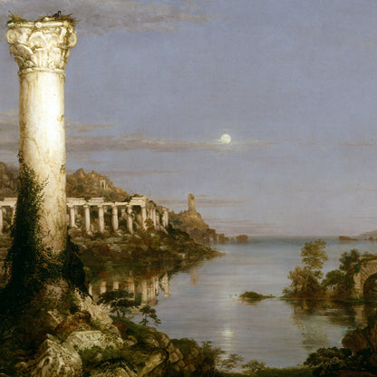 The Course of Empire, Desolation - Canvas Wrap