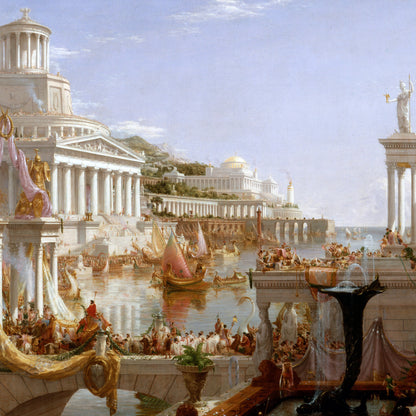 The Course of the Empire, The Consummation - Canvas Wrap
