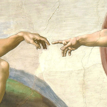 The Creation of Adam - Canvas Wrap