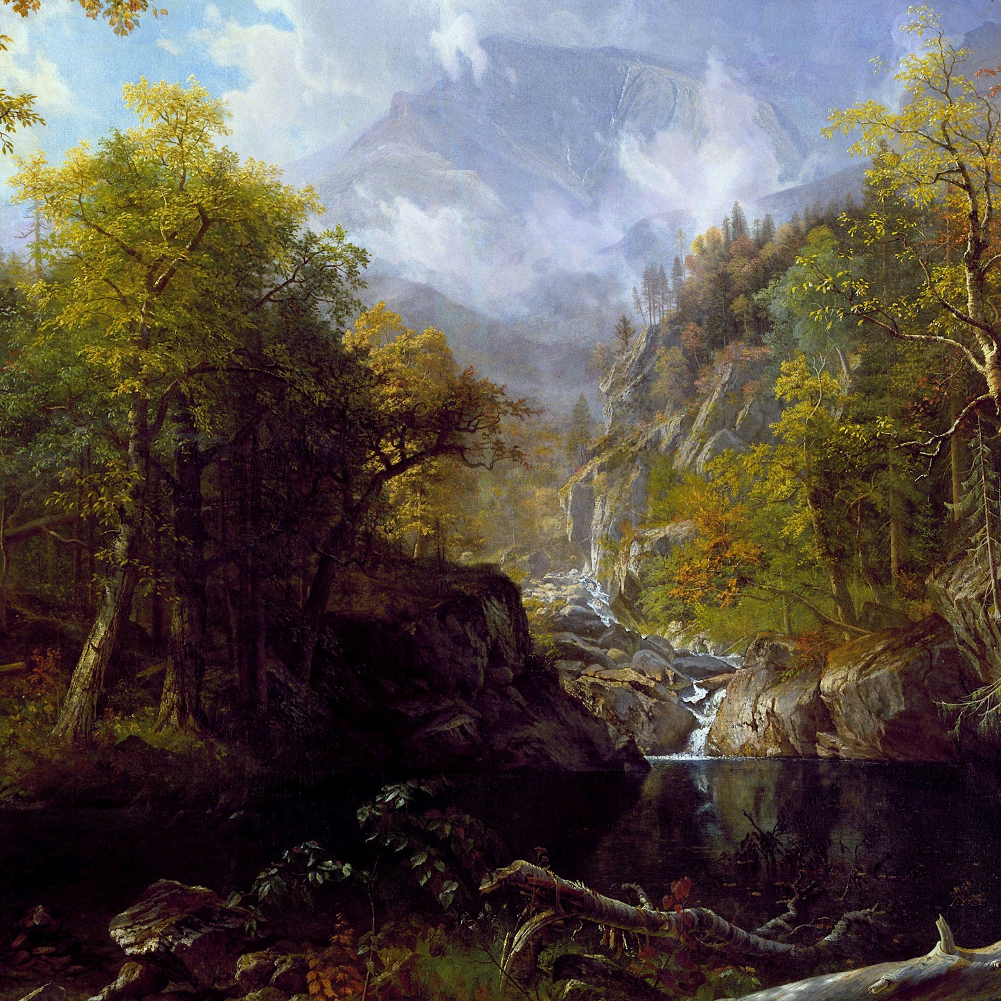 The Emerald Pool - Canvas Wrap