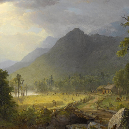 The First Harvest in the Wilderness - Canvas Wrap