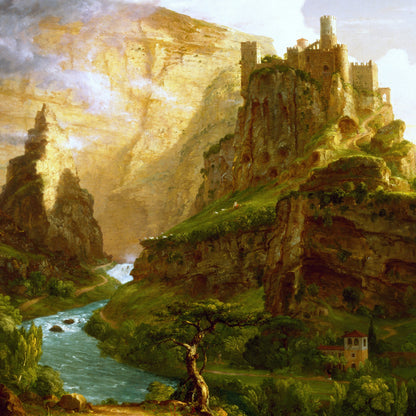 The Fountain of Vaucluse - Canvas Wrap
