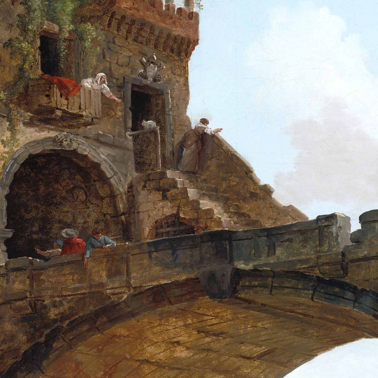 The Ponte Salario - Canvas Wrap