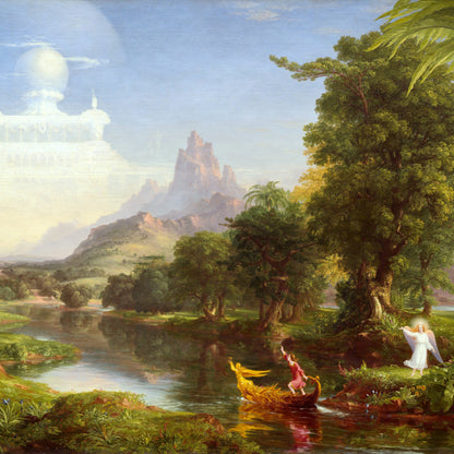 The Voyage of Life, Youth - Canvas Wrap